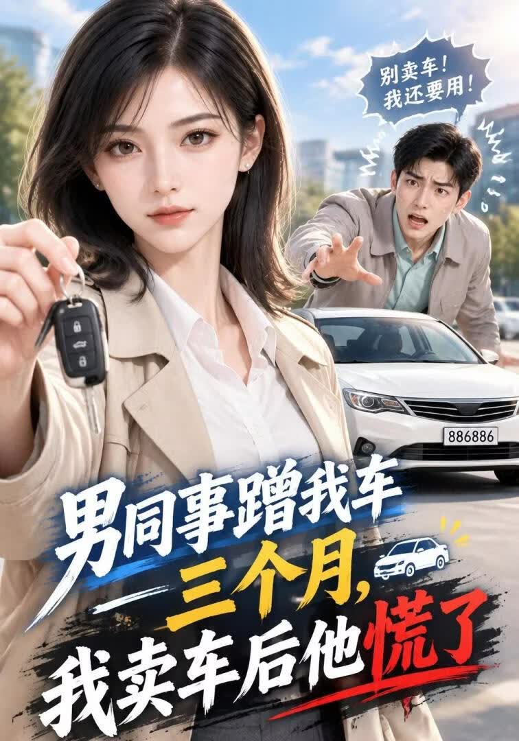 男同事蹭我车三个月，我卖车后他慌了(全集)